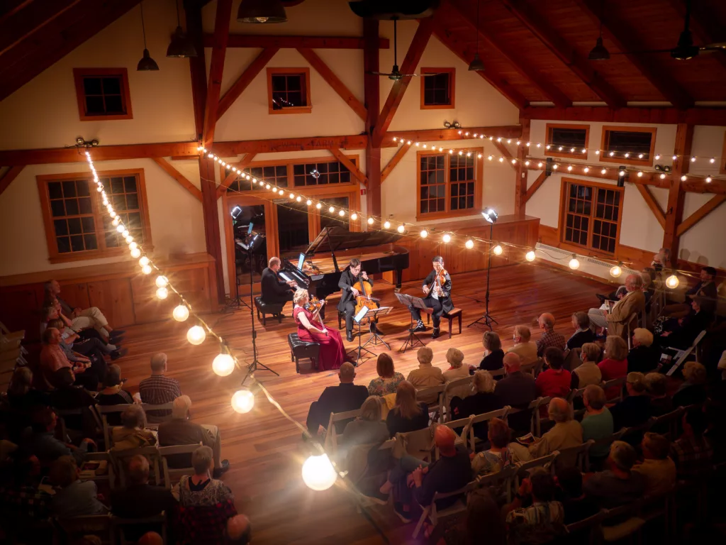 Experience all 11 concerts—including the full Winter Festival—with a 2024-25 Full Season Ticket, and enjoy performances by string quartets and pianists on a warmly lit stage before an attentive audience in a cozy concert hall.